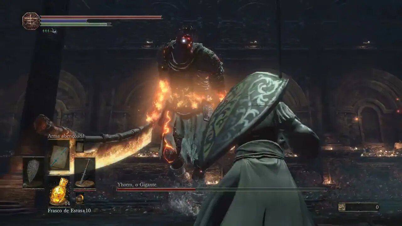 Dark Souls 3 - Defeating Yhorm the Giant