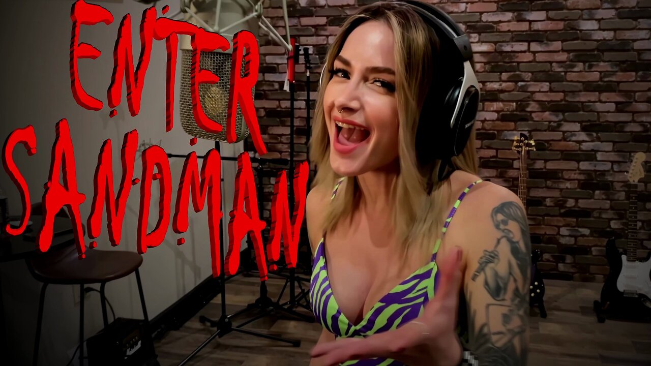 Enter Sandman - Metallica - ft. Kati Cher - Ken Tamplin Vocal Academy