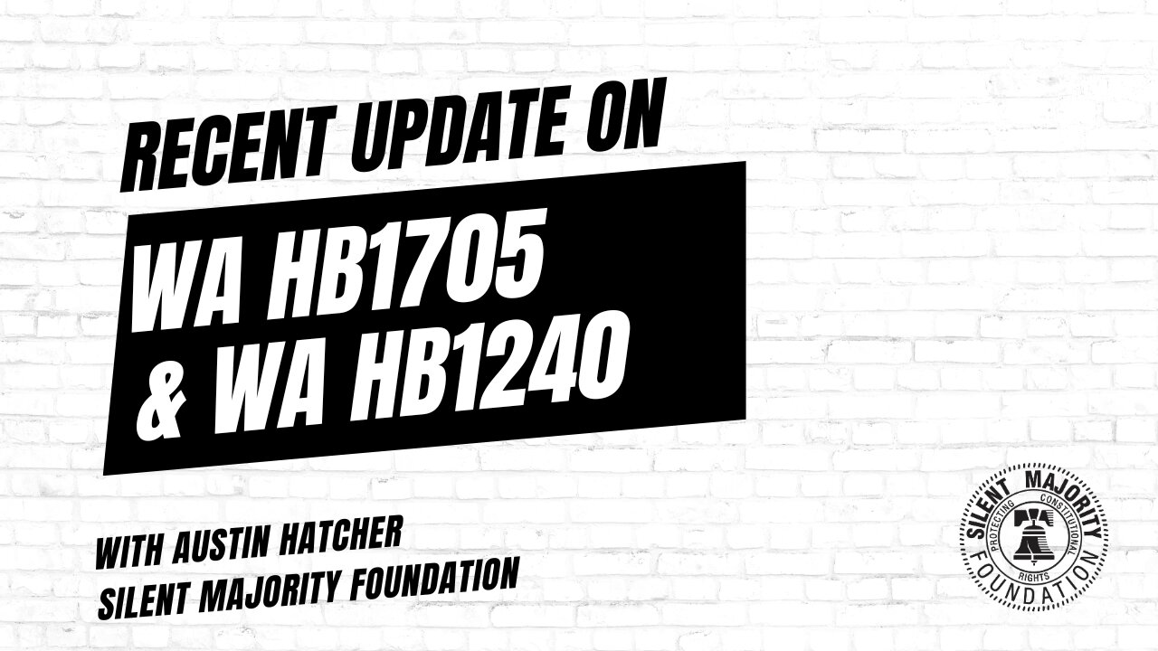 Update on HB1705 and HB1240 Lawsuits