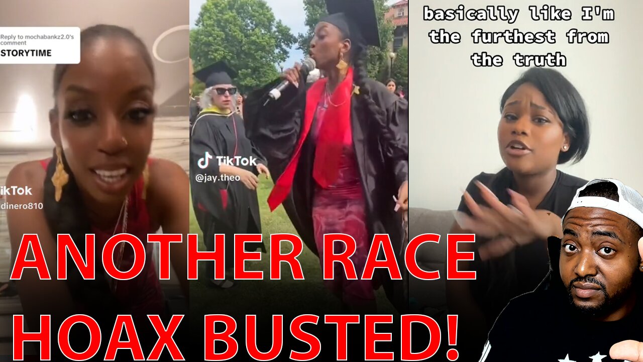 Black Woman EXPOSES Graduation Mic Girl Crying Racism AS New Video Evidence PROVES She LIED!