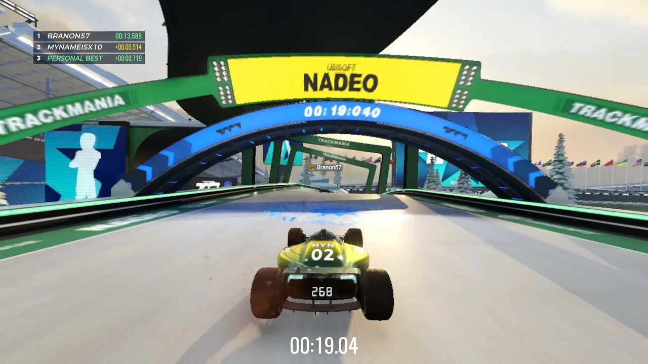 The car started crying - Trackmania