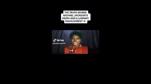 The Truth About Micheal Jackson👁️😳