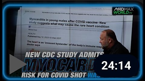 New CDC Study Admits They New About Increase in Myocarditis