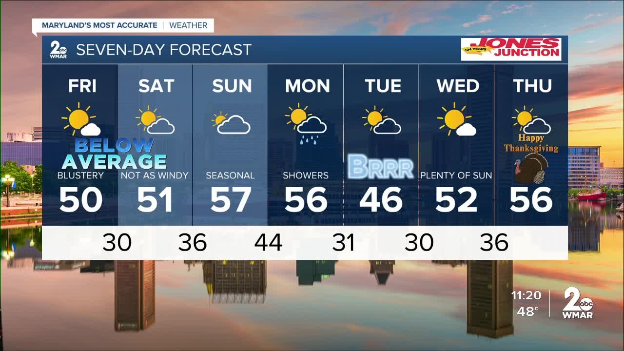 WMAR-2 News Weather at 11