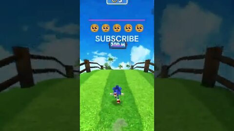 Sonic Dash II Gameplay (Subscribe) 😇JUST EG😇