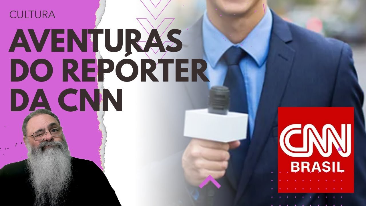 REPORTER da CNN foge do TRABALHO para CASO em APP de PAQUERA HOMOSSEXUAL e acaba CAINDO do 3o ANDAR