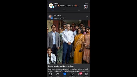Bill Gates advert on fb 10/03/2023