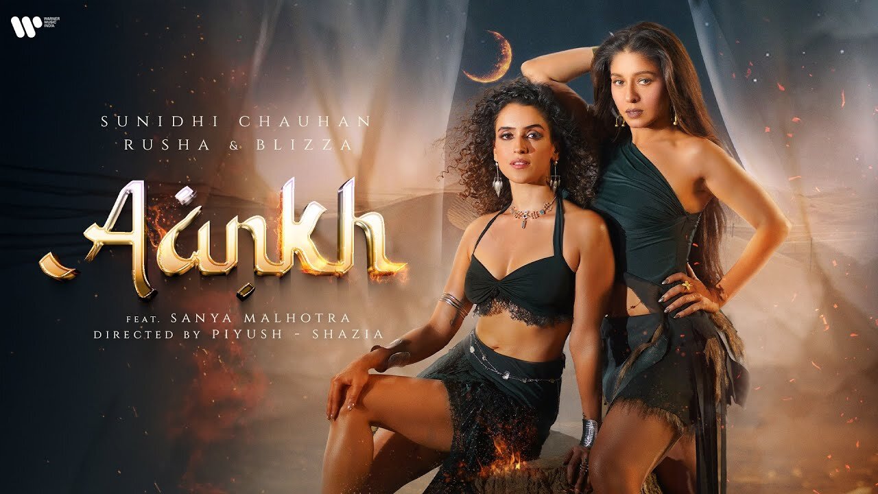 AANKH | Official Music Video | Sunidhi Chauhan, Rusha & Blizza | Feat. Sanya Malhotra