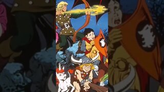 Um pouco sobre personagens mais poderosos da Caverna do Dragão: Mestre dos Magos, Vingador e Tiamat