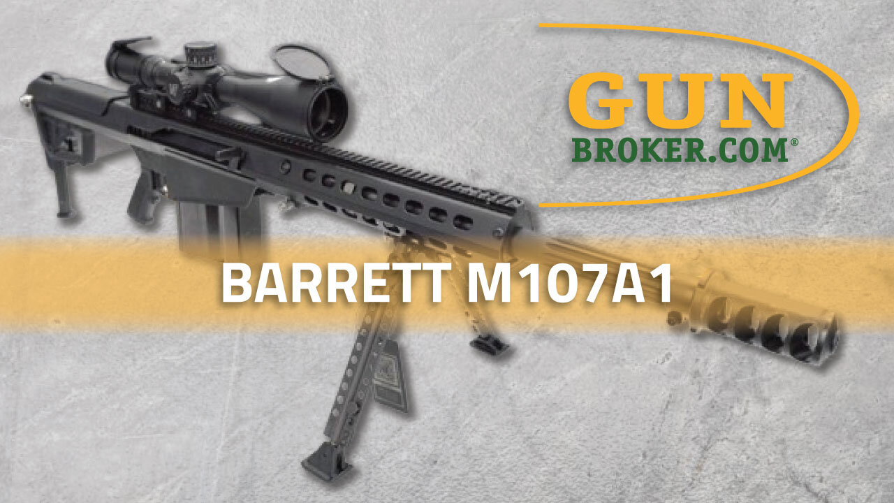 Features of the Barrett M107A1 Rifle - Suppressor Ready