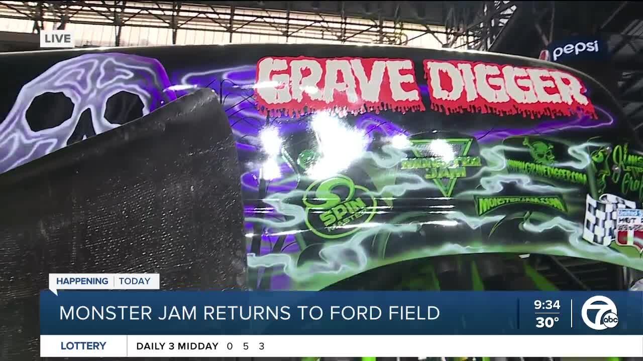 Monster Jam Returns to Ford Field