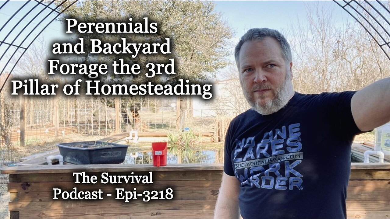 Perennials and On Site Forage the 3rd Pillar of Homesteading - Epi-3218