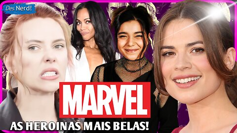 5 PERSONAGENS FEMININAS MAIS QUERIDAS DA MARVEL!!