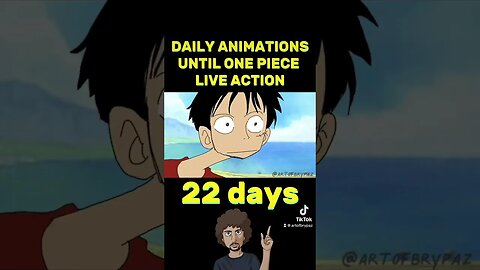 22 days #onepiece #anime #onepieceliveaction #onepiecenetflix