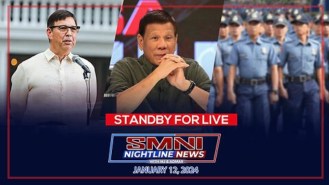 SMNI Nightline News with MJ Mondejar and Admar Vilando | January 12, 2024