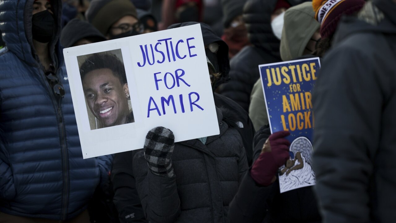 Amir Locke's Funeral Begins With Song, Prayer In Minneapolis