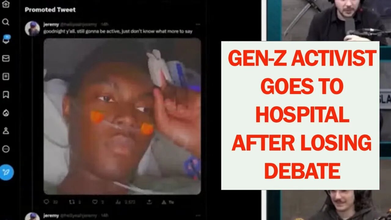 Gen Z Activist Claims 30% of All Black People are Killed by Police, Goes to Hospital After Debate