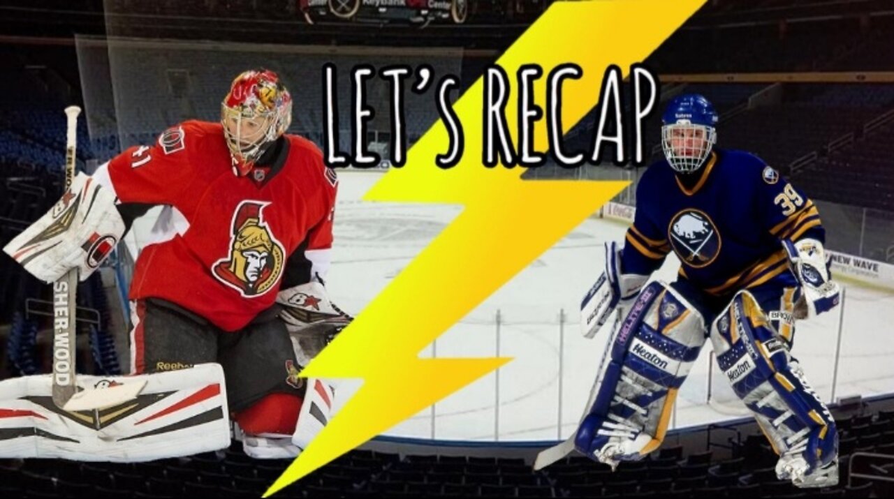 My Ottawa Senators @ Buffalo Sabres game 1 recap. 10-13-22