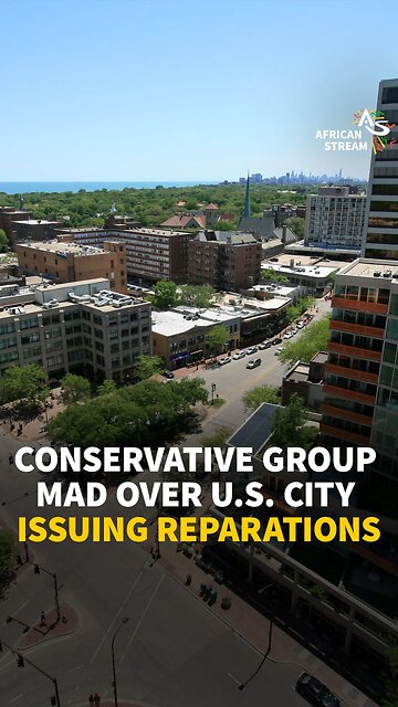 CONSERVATIVE GROUP MAD OVER U.S. CITY ISSUING REPARATIONS