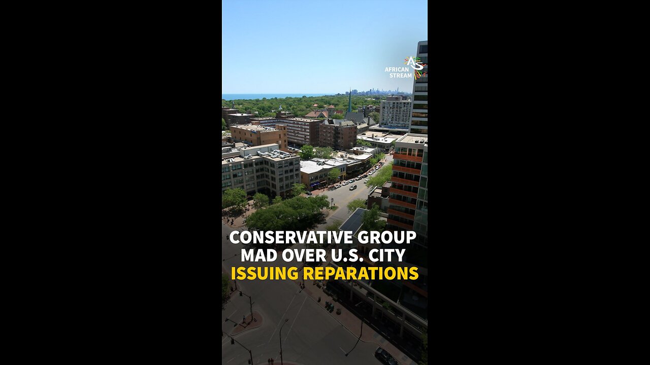 CONSERVATIVE GROUP MAD OVER U.S. CITY ISSUING REPARATIONS