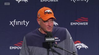 Coach Hackett answers tough questions following Broncos loss in season opener