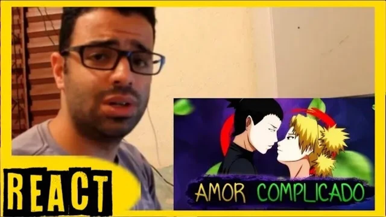 React AMOR COMPLICADO ( Shikamaru & Temari ) | FELÍCIA ROCK ft. MHRAP [ Prod. Sidney Scaccio ]