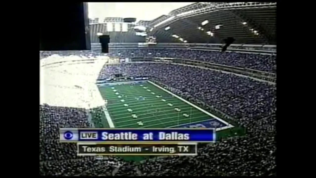 1998-11-22 Seattle Seahawks vs Dallas Cowboys