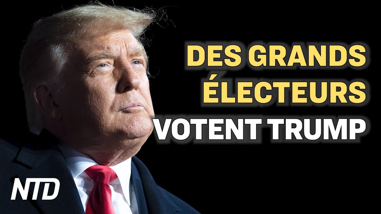 Des grands électeurs votent Trump dans 5 États-clés; Dominion a créé la fraude? Barr démissionne