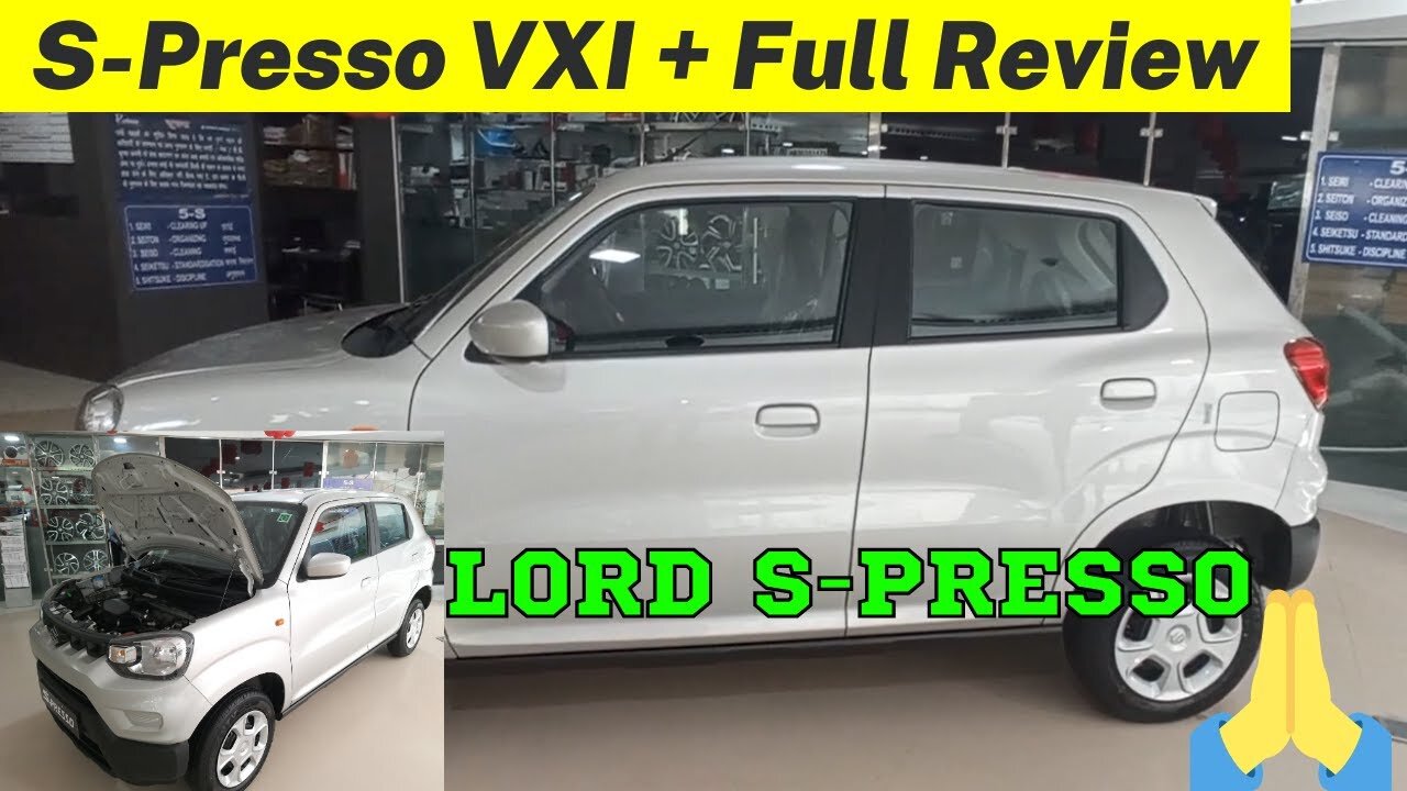 Mini SUV S-Presso VXI Plus | Lord S-Presso | Full Detailed Review |Buy or Not ? | Karan Kumar Cars|