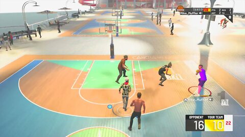 Rough Outting #nba2k22 #nba2k22gameplay #bloopers