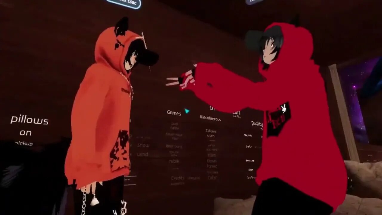 a fight broke out in VR Chat