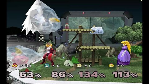 Super Smash Bros. Melee - Zelda vs Peach