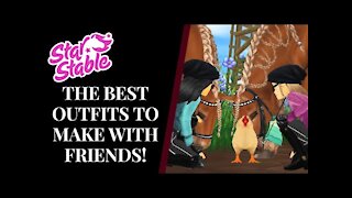 The BEST Outfit Idea To Create With Your FRIENDS! Star Stable Quinn Ponylord