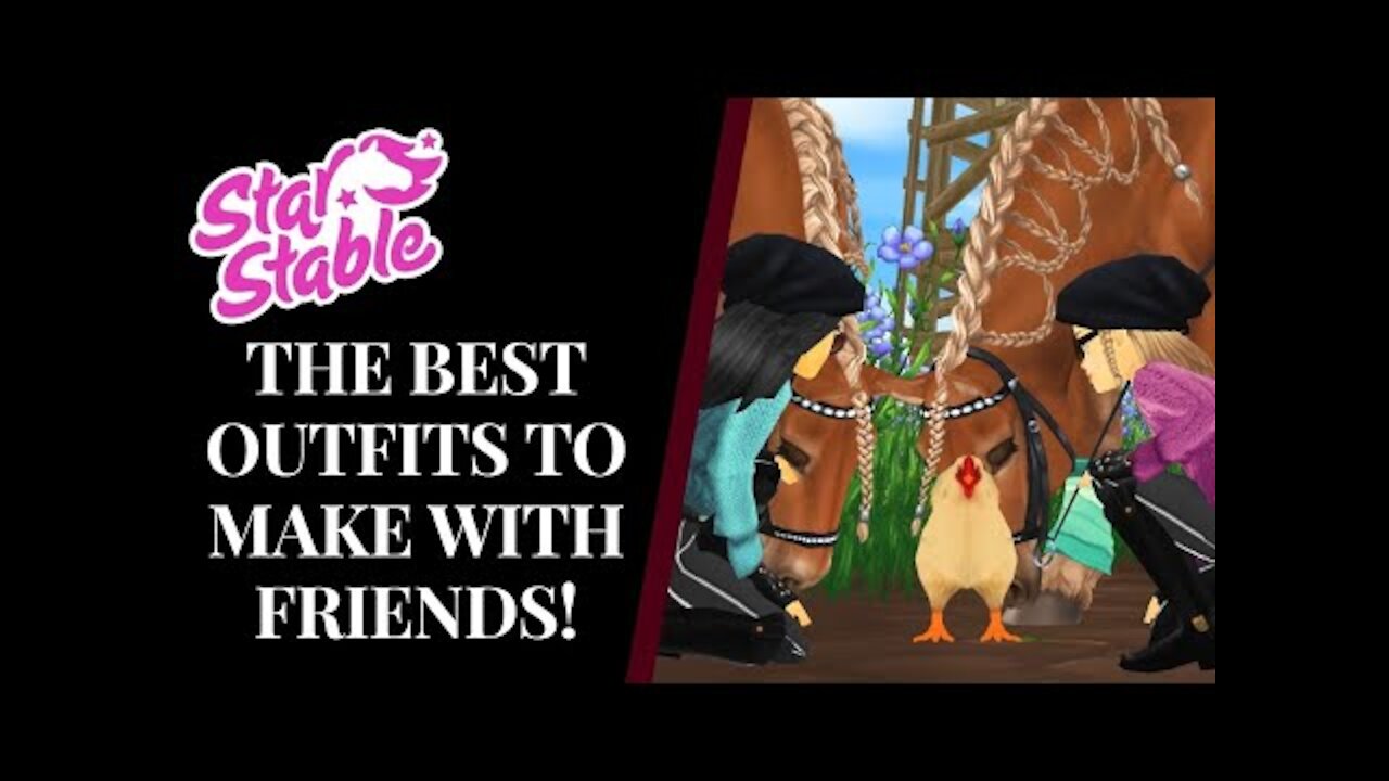 The BEST Outfit Idea To Create With Your FRIENDS! Star Stable Quinn Ponylord