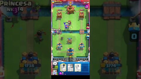 Jogando as partidas da guerra #01 #shorts #clashroyal #clash #clashroyale #royale #supercell