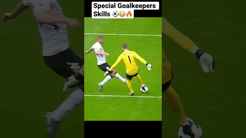Special Goalkeepers Skills ⚽️😳🔥#shorts