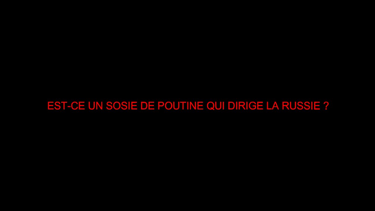 EST-CE UN SOSIE DE POUTINE QUI DIRIGE LA RUSSIE ?