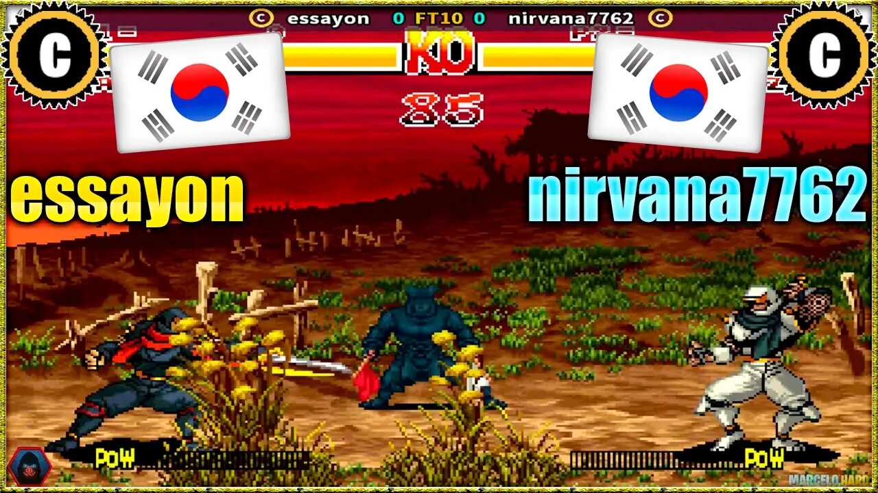 Samurai Shodown (essayon Vs. nirvana7762) [South Korea Vs. South Korea]