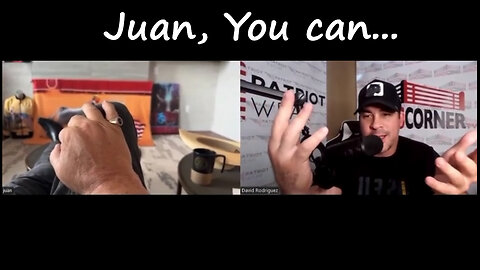 Juan O Savin with David Nino Rodriguez "Juan, You can..."