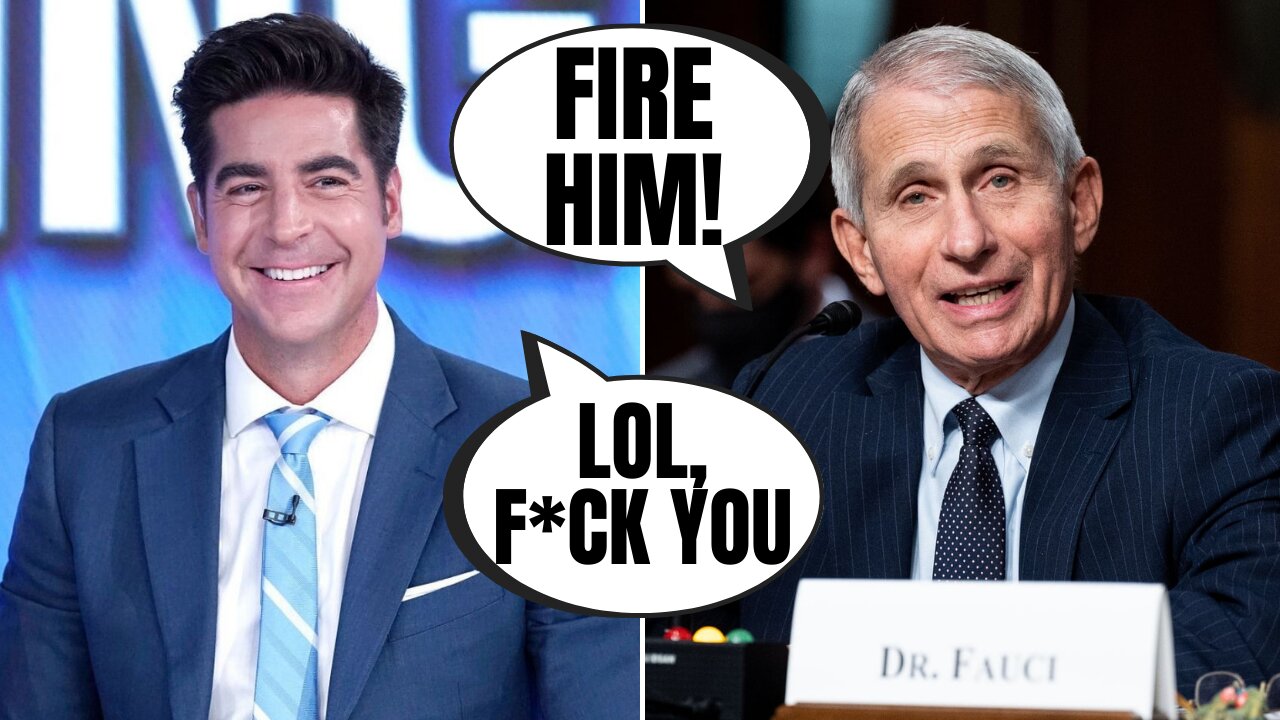 Fox News Defends Jesse Watters, SLAMS Fauci And CNN For LYING To Get Him Fired