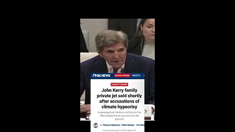 John Kerry confronted at WEF by Rebel News