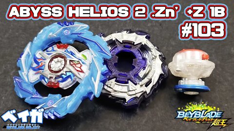 Testando combo 103 - ABYSS HELIOS 2 .Zn'+Z 1B MCC vs 3 combos - Beyblade Burst ベイブレードバースト