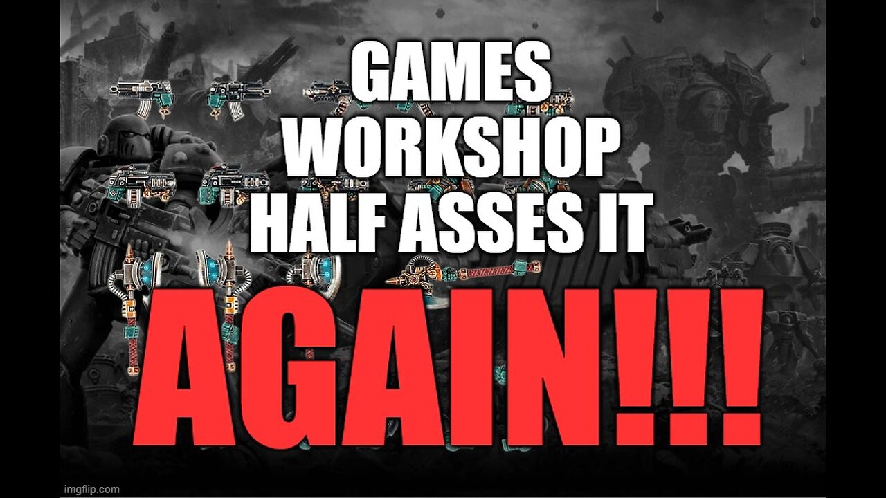 Games Workshop Half Asses it Again