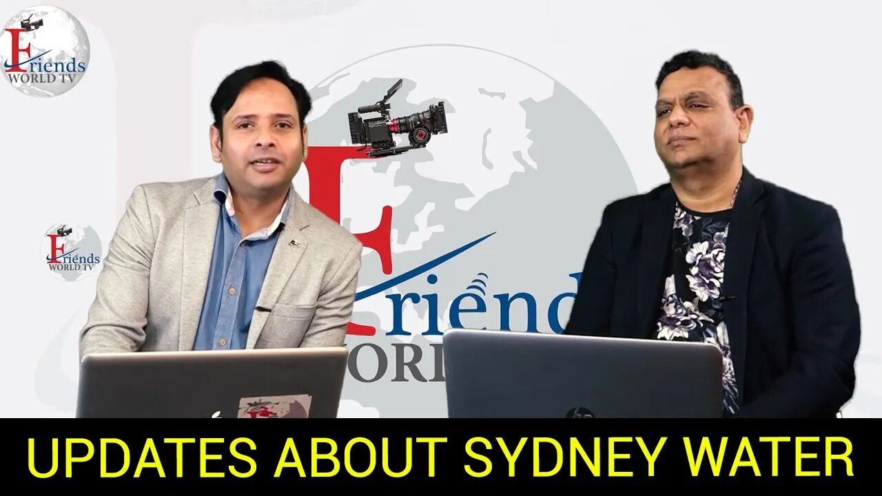 UPDATES ON SYDENY WATER | VARUN TIWARI IN CONVERTATION WITH DR. VENKATESH