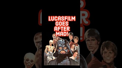 Lucas vs Mad! #starwars #madmagazine