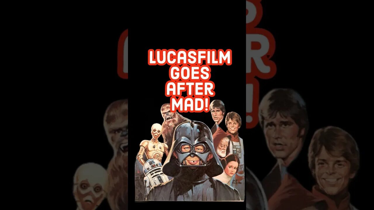 Lucas vs Mad! #starwars #madmagazine