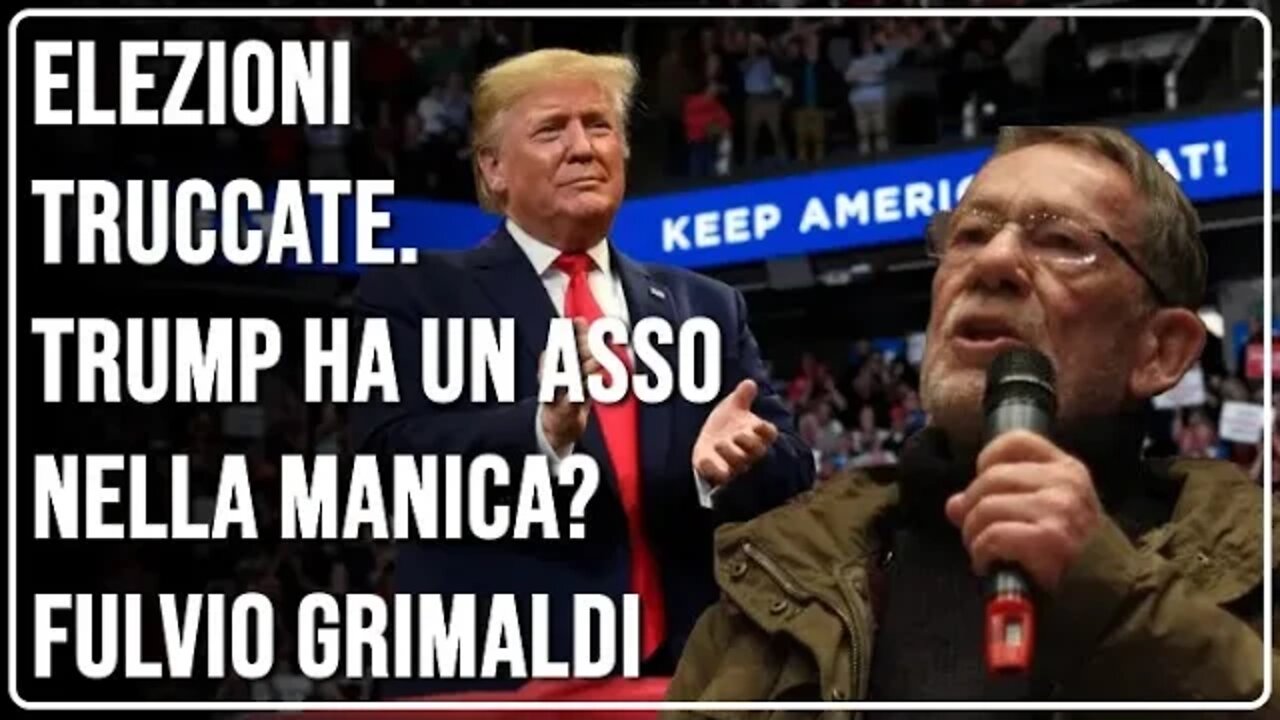 Intervista Fulvio Grimaldi: Elezioni USA Truccate - La Deriva della Sinistra - L'Inganno del Covid