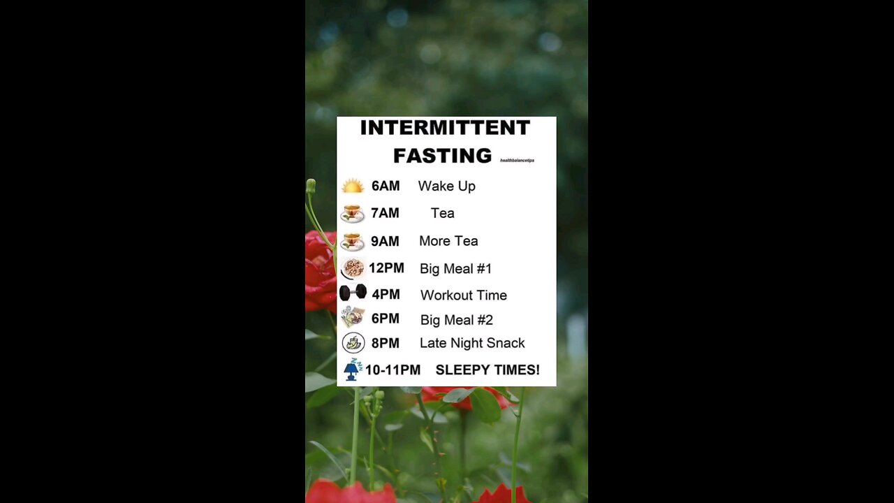 Intermittent Fasting Routine #shorts