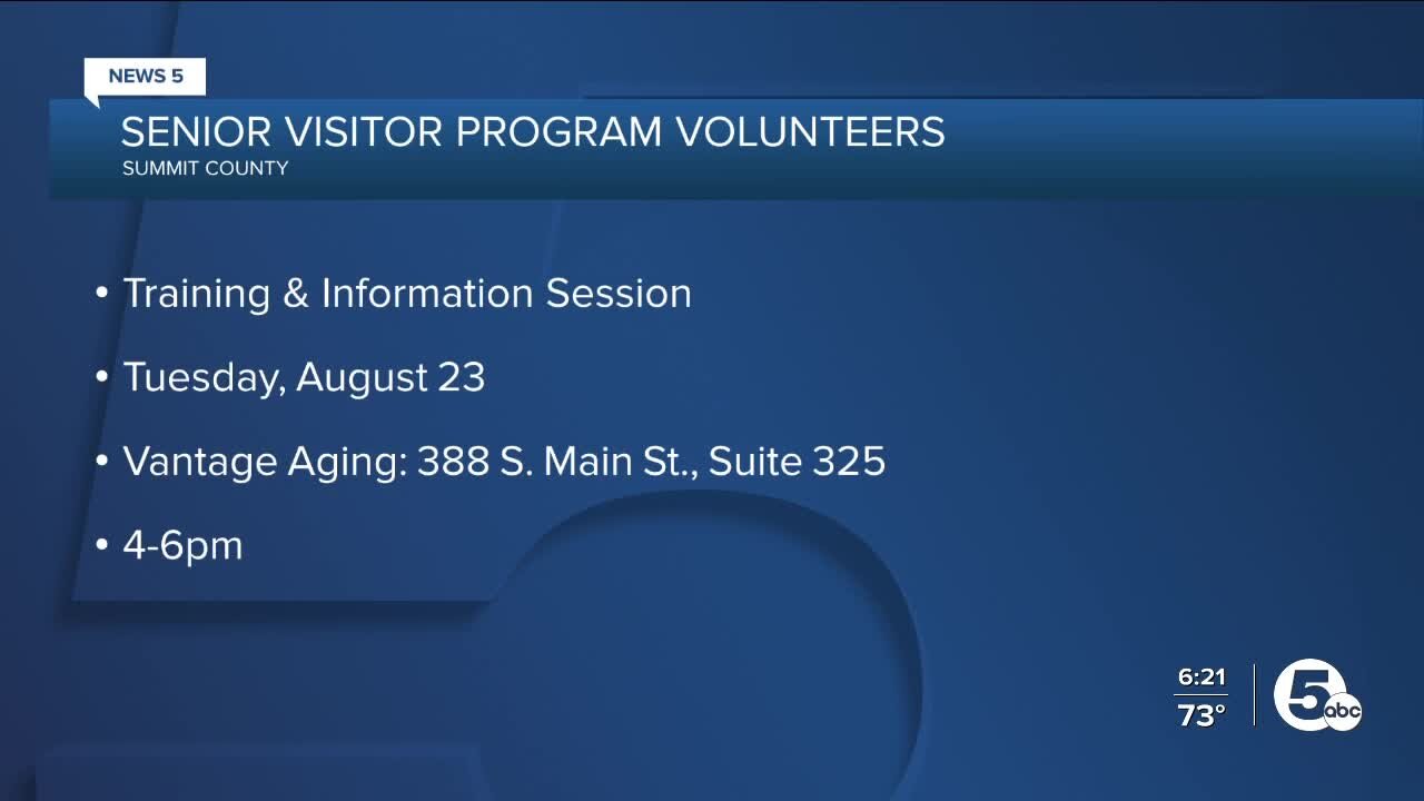 Summit County looking for volunteers to participate in Senior Visitor Program