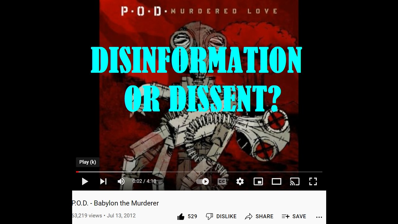 IS THE DEEP STATE FIGHTING DISINFORMATION OR DISSENT OVER CORRUPTION?